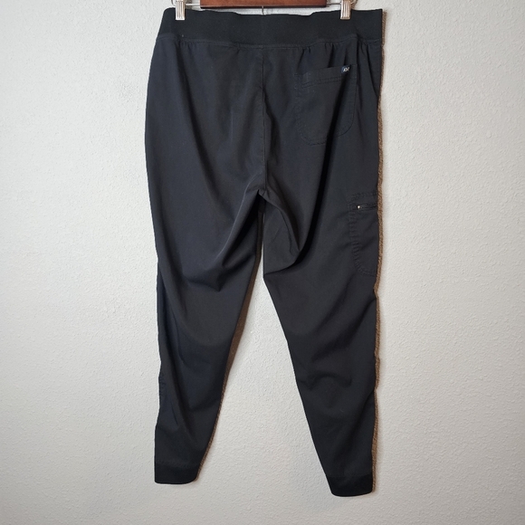 Adar Pro Womens Jogger Scrub Pants Size M - Lot Of 2 Please READ - Solid Black‎ - Picture 6 of 16